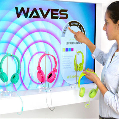 شاشة عرض رقمية تفاعلية لتكنولوجيا الاستشعار لمتجر البيع بالتجزئة